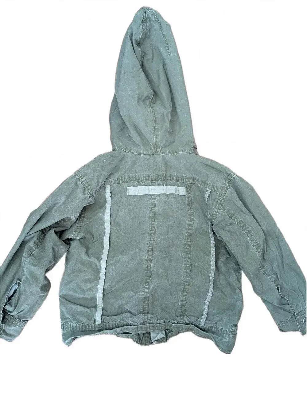 Diesel Boys 2T Hooded Cotton Ripstop in Olive Army Green Indie Designer Motocore